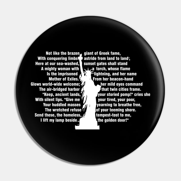 Statue of Liberty Pin by Litho