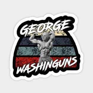 George Washinguns - white Magnet