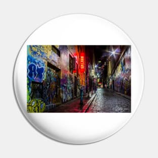 Hosier Lane, Melbourne, Victoria, Australia. Pin