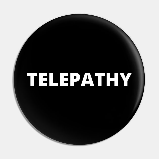 Telepathy Pin by TomUbon