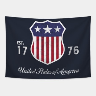 United States - Established 1776 - Colour Tapestry