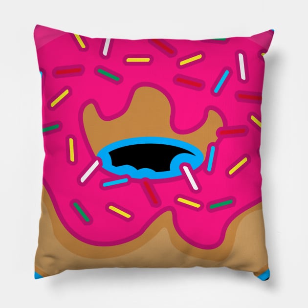 Simpsons Doughnut Pillow by winstongambro