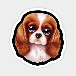 Wagtastic Cavalier King Charles Spaniel Magnet