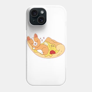 Sleeping Pizza Puppy Phone Case