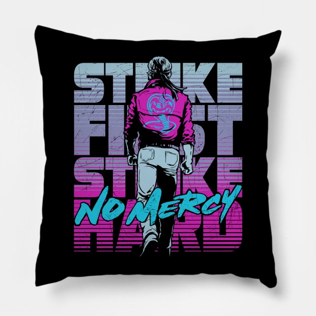 No Mercy (80s alternate) Pillow by djkopet