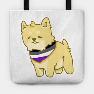 asexual shiba inu Tote