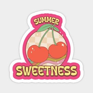 Summer sweetness retro Magnet