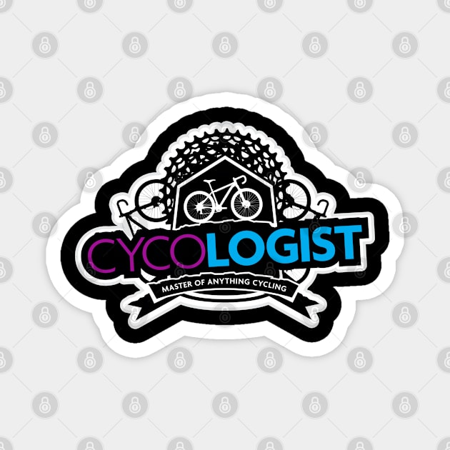 Cycologist - Master of Anything Cycling v1 Magnet by Design_Lawrence