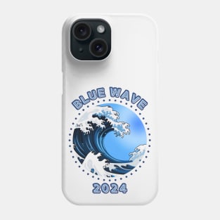 Blue Wave 2024 Phone Case