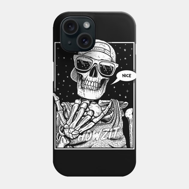 Cool Bones Phone Case by GAz