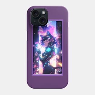 Anime Cat Girl | Quality Anime Artwork | Manga Anime Art Phone Case