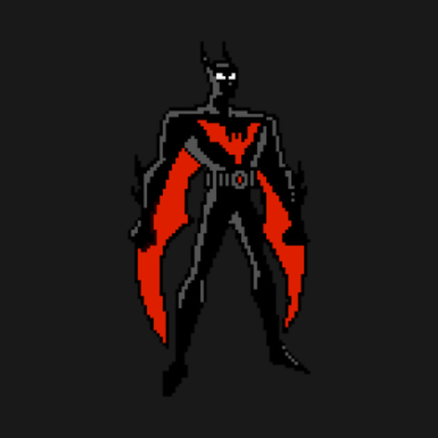 Batman Beyond Pixel Art - Batman - T-Shirt  TeePublic