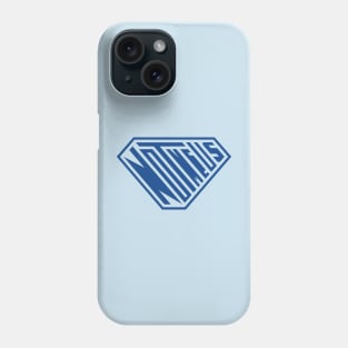 Not Me Us SuperEmpowered (Blue) Phone Case