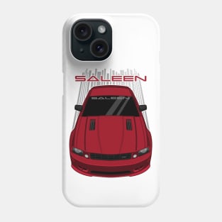 Ford Mustang Saleen 2005-2009 - Dark Candy Apple Red Phone Case