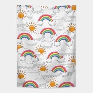 Rainbow Weather Tapestry