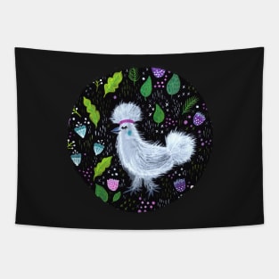 Glam Chicken Tapestry