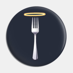 Holy Fork - Good Place Pin