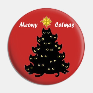 meowy catmas Pin