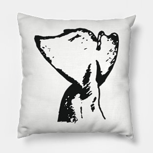 Beluga Fluke Series #2 Pillow