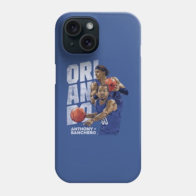 Cole Anthony & Paolo Banchero Orlando Duo Phone Case by danlintonpro