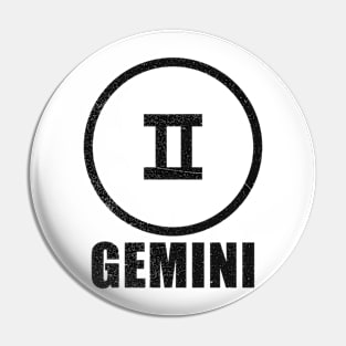 Gemini Star Sign Pin