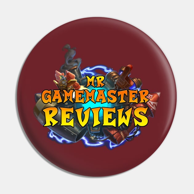 MrGamemasterReviews Old School Logo Shirt Pin by mrgm