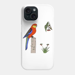 Western Rosella Phone Case