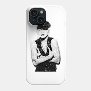 Capt Madonna Halftone Phone Case