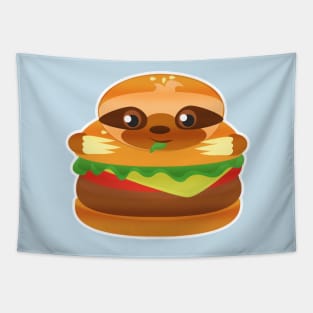 Sloth Burger Tapestry