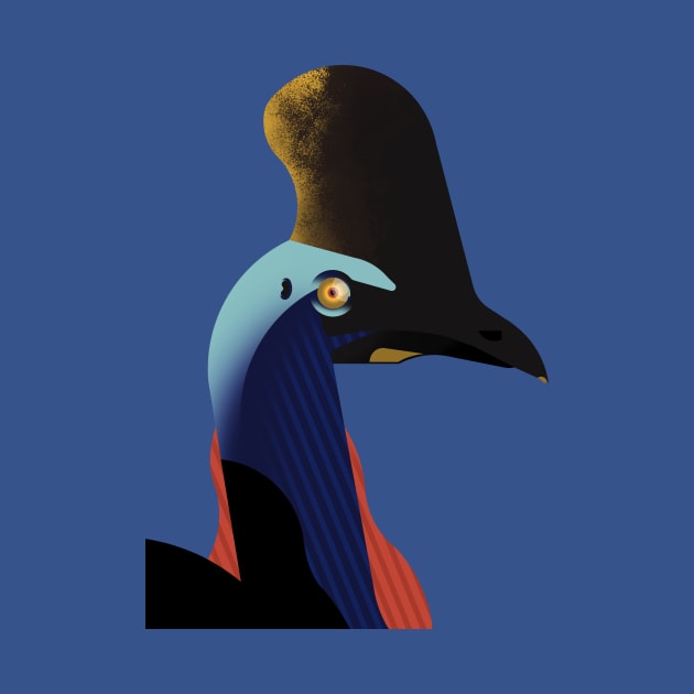 Cassowary by Aline Eg