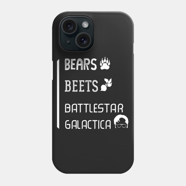 Bears Eat Beets Phone Case by KkiloTRE