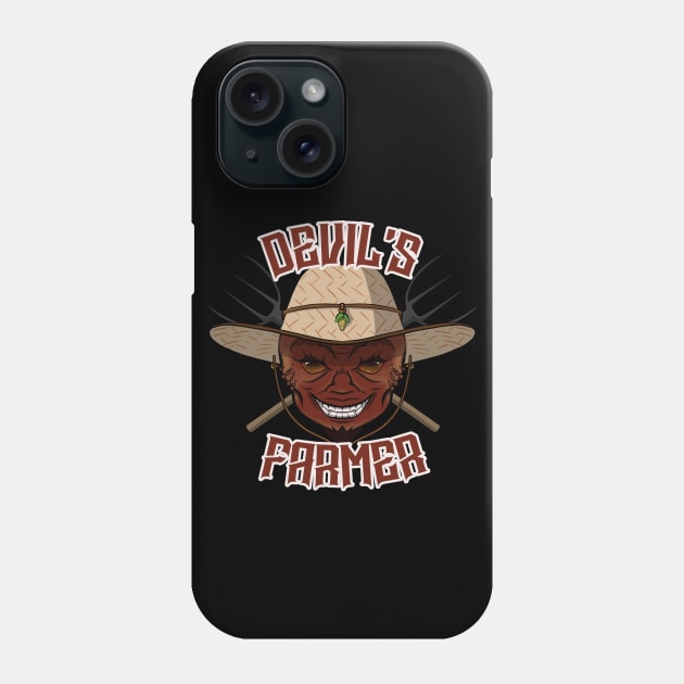 Devil's Farmer Phone Case by RampArt