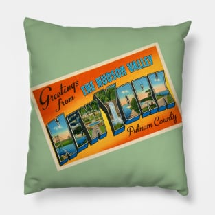 Greetings From Putnam County NY Pillow