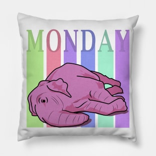 Monday mood Pillow