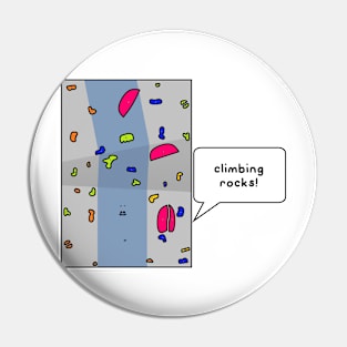 climbing rocks! Pin