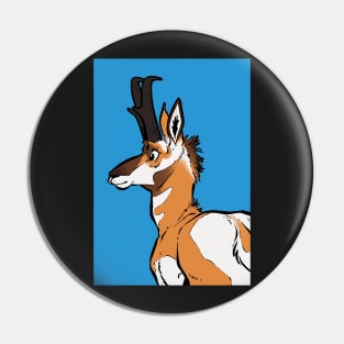 Pronghorn print #1 Pin