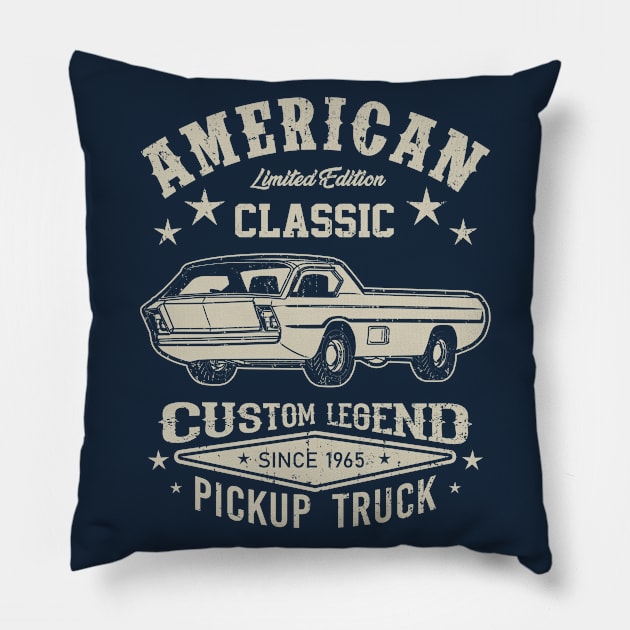 Dodge Deora Picuptruck Pillow by Guyvit