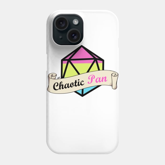 Dnd Chaotic Pan Dice Phone Case by Beansprout Doodles