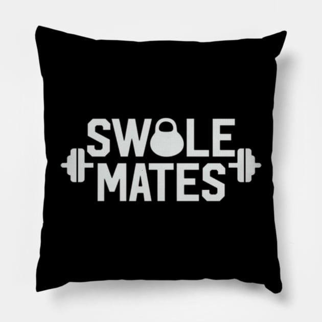 Swole Mates Workout Pillow by Ghost Of A Chance 