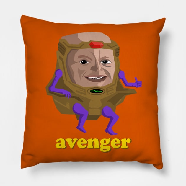 MODOK is an Avenger now! Pillow by Radical Rad