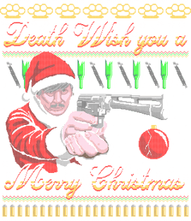 Death Wish You A Merry Christmas Magnet