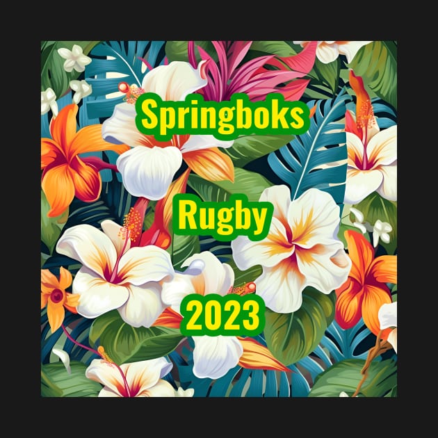 Unique Springboks Rugby 2023 design by Cheebies