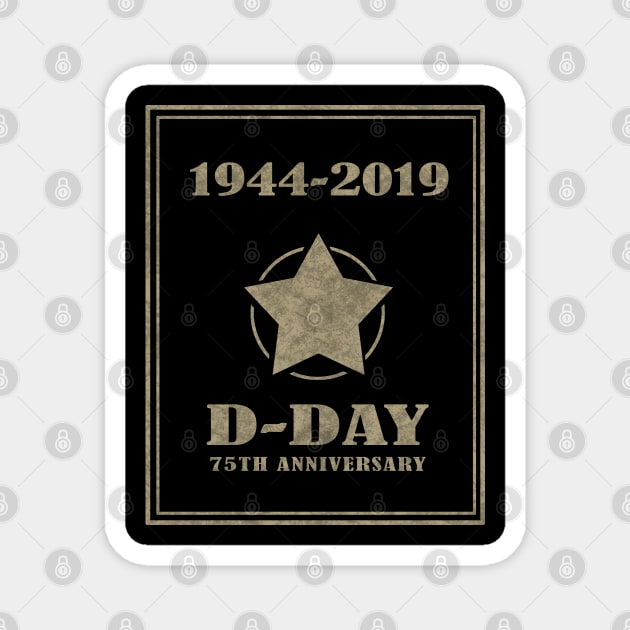 D-Day 75th Anniversary Magnet by valentinahramov