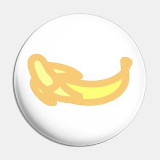 A Single Peeled Banana Pin