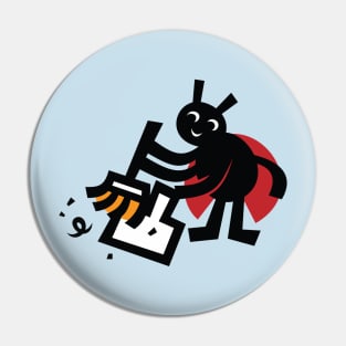 Dustpan Bug Pin