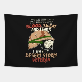 VETERAN: Desert Storm Veteran Tapestry