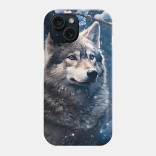 Lovely Wolfdog Phone Case