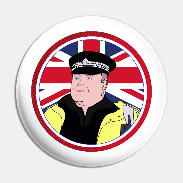 British Police Officer Pin by DiegoCarvalho