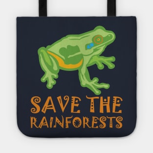 Save the Rainforests Tree Frog Tote