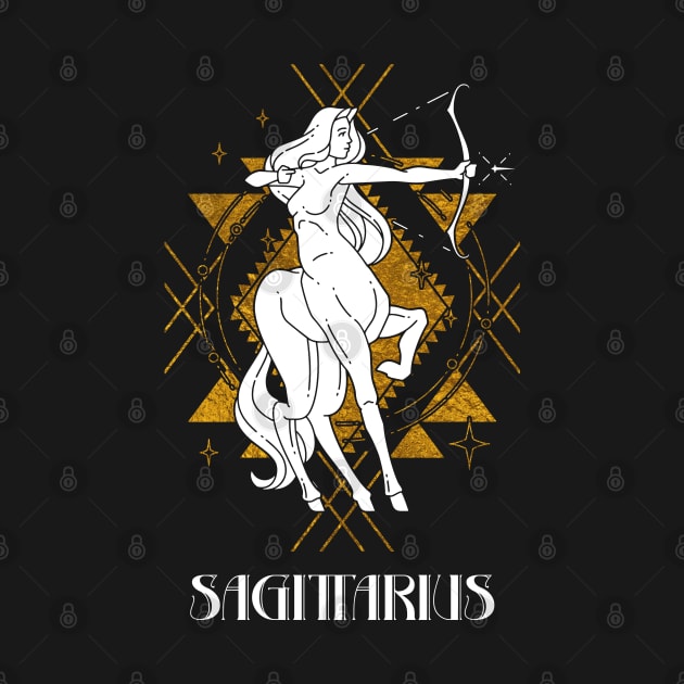 Sagittarius zodiac sign by Cherubic